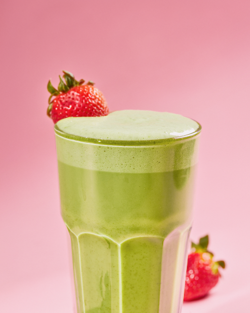 Strawberry Matcha Latte