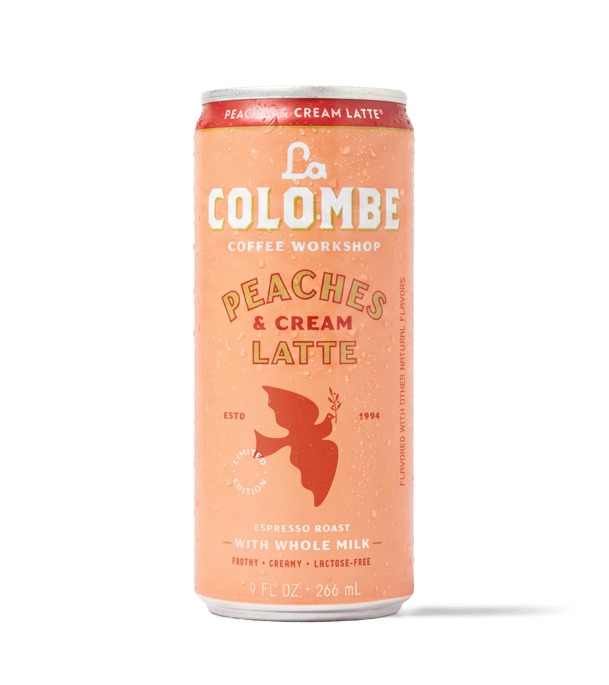 Peaches & Cream Draft Latte